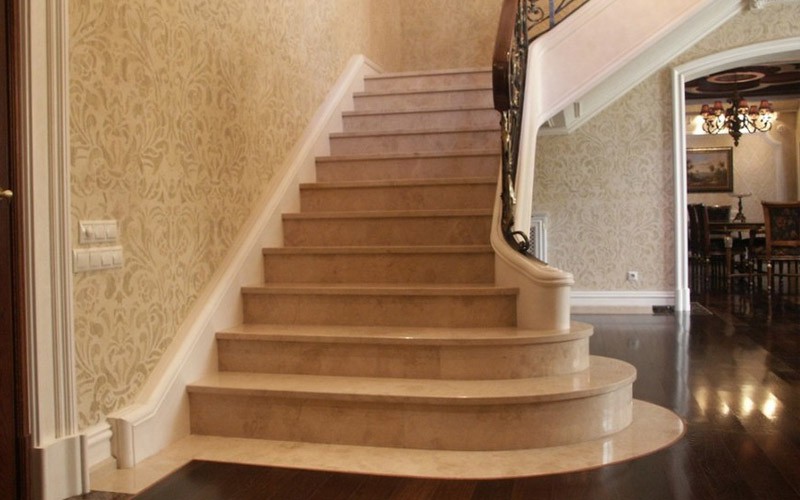 Отделка бетонных лестниц плиткой - всё о лестницах