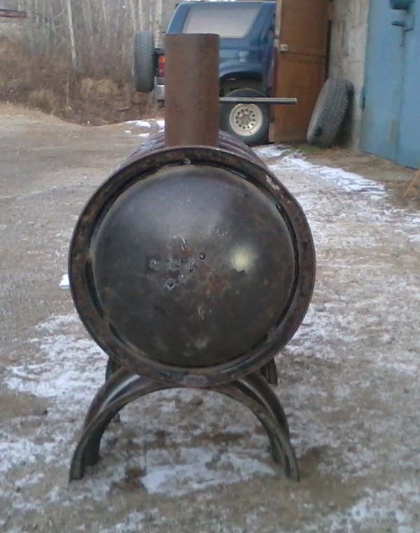Печка из автомобильных дисков своими руками, печь для бани и дачи из колесного обода грузового автомобиля камаз, чертежи, фото