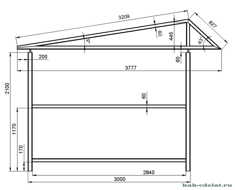 Крыша для сарая односкатная своими руками чертежи и фото пошаговая инструкция