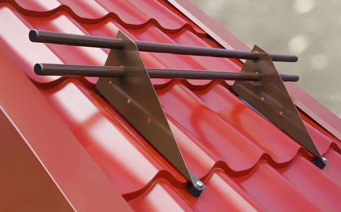 Снегозадержатели на крышу: классификация, особенности применения и монтажа – советы по ремонту