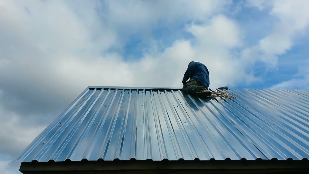 Как сделать крышу гаража из профнастила своими руками – пошаговое руководство
