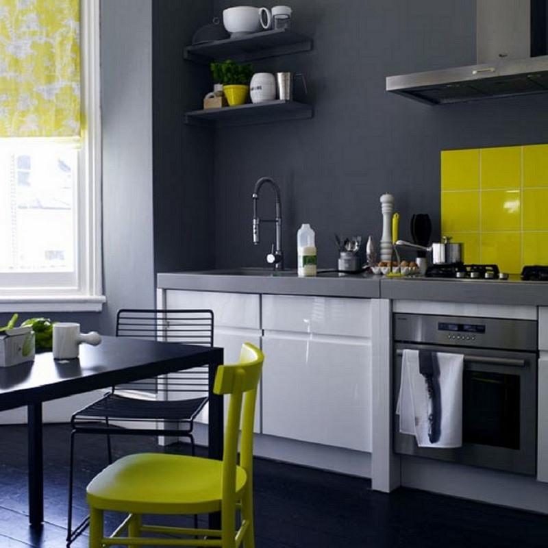 Правильный выбор цвет стен на кухне
