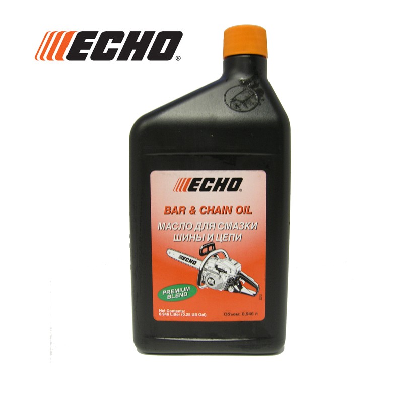 Какое масло нужно для бензопилы. Масло для шины бензопилы Echo. Масло Echo для цепей 1л. Масло для цепи адгезионное "0,95 л." (Echo). Масло для смазки шины и цепи Echo.