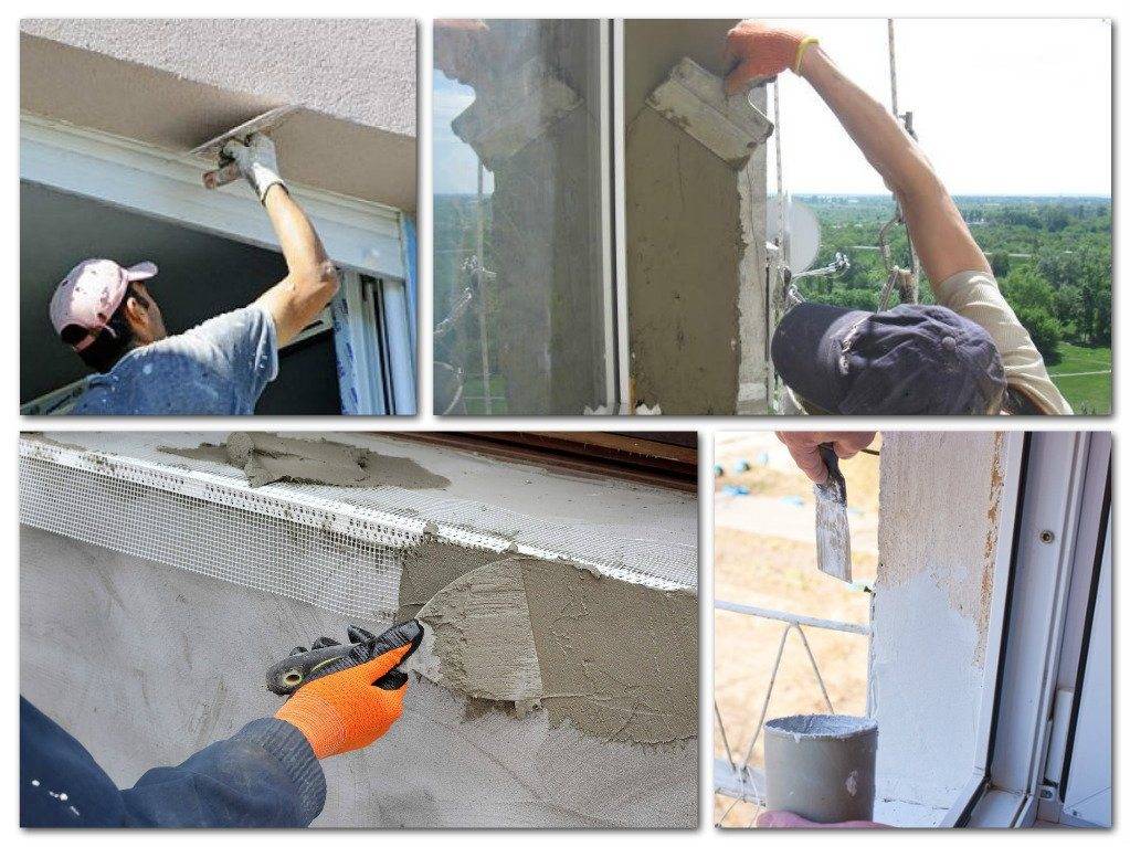 Штукатурка откосов окон после установки: пошаговая технология