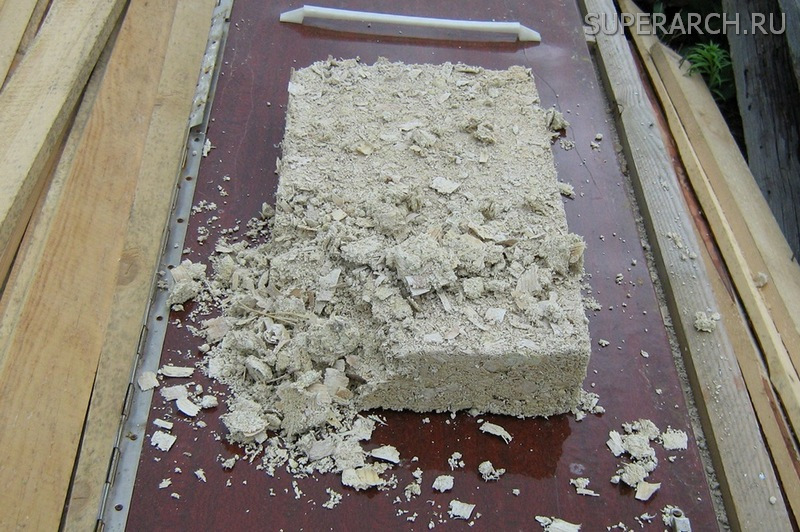 Технология утепления стен опилками с золой, известью, цементом, соломой и глиной
