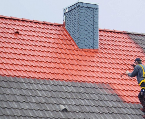 Краска для крыши из металла по ржавчине: топ-5 видов и порядок работ