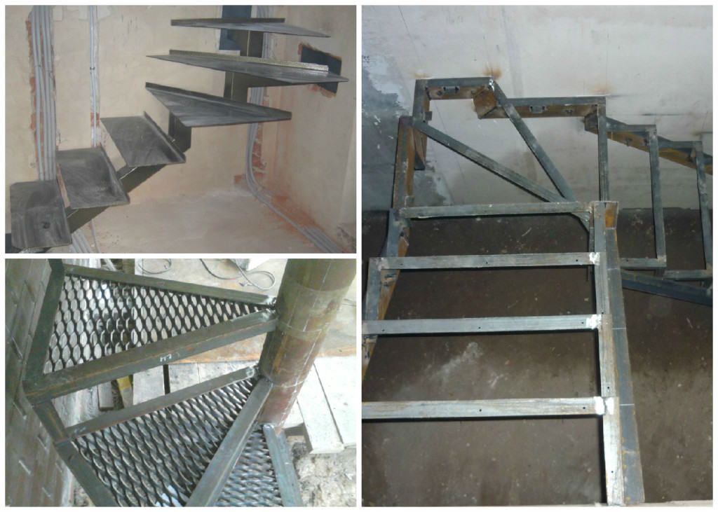Изготовление металлической лестницы своими руками