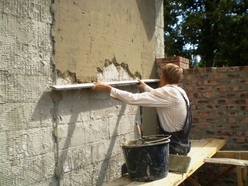  кирпичных стен: какой толщиной оштукатурить по кирпичу при .