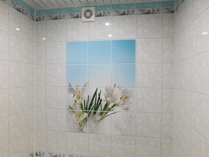 Обшивка ванной комнаты пвх панелями: пошаговая инструкция